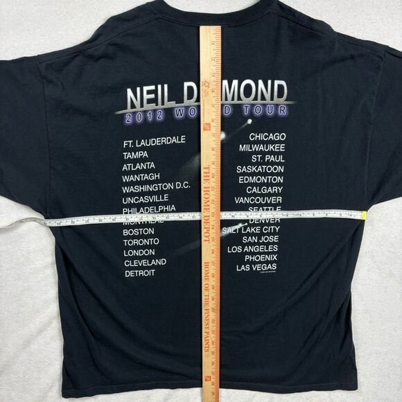 Neil Diamond 2012 World Tour T-Shirt So Good So Good Concert Size 2XL - Picture 5 of 6